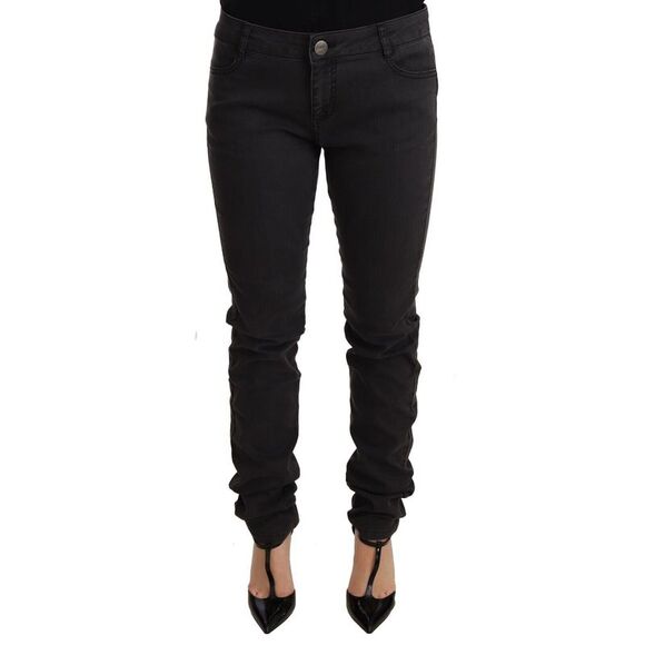 PINKO Slimfit Ankle Jeans Women Black Jeans & Pants - Picture 1 of 4